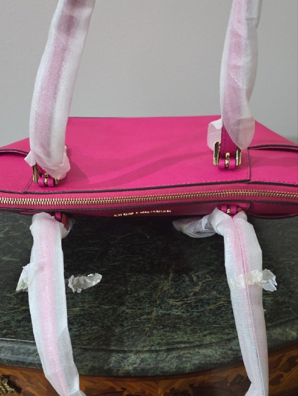 Michael Kors Hot Pink Tote - Picture 7 of 7